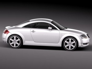 Audi TT coupe 1998-2005 Modèle 3D