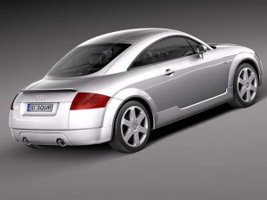 Audi TT coupe 1998-2005 3D Model
