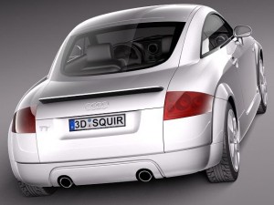 Audi TT coupe 1998-2005 Modèle 3D