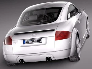 Audi TT coupe 1998-2005 3D Model