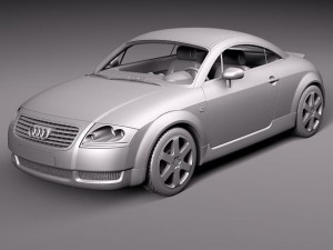 Audi TT coupe 1998-2005 Modèle 3D