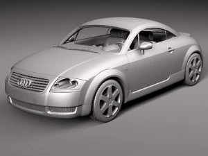Audi TT coupe 1998-2005 3D Model