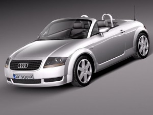 Audi TT Roadster 1999-2005 Modello 3D