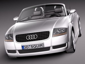 Audi TT Roadster 1999-2005 Modelo 3D