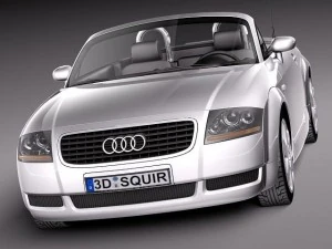 Audi TT Roadster 1999-2005 3D Model