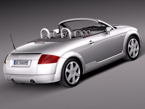 Audi TT Roadster 1999-2005 Modelo 3D