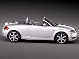 Audi TT Roadster 1999-2005 3D Model