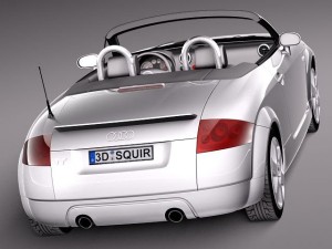 Audi TT Roadster 1999-2005 Modelo 3D