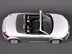 Audi TT Roadster 1999-2005 3D Model