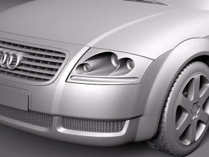 Audi TT Roadster 1999-2005 3D Model