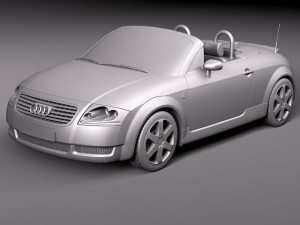 Audi TT Roadster 1999-2005 Modelo 3D