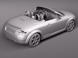 Audi TT Roadster 1999-2005 Modelo 3D