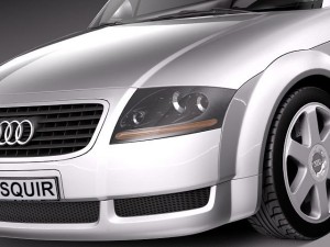 Audi TT Roadster 1999-2005 Modelo 3D