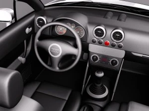 Audi TT Roadster 1999-2005 3D Model