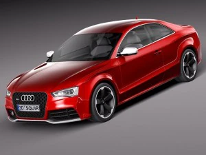 Audi RS5 2012 3D Model