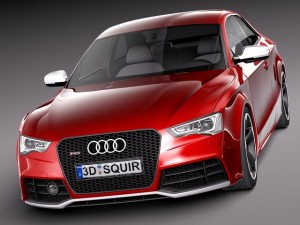 Audi RS5 2012 Modèle 3D