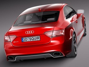 Audi RS5 2012 Modèle 3D