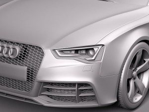 Audi RS5 2012 Modèle 3D