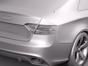 Audi RS5 2012 Modèle 3D