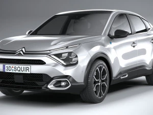 Citroen C4X 2023 3D Model