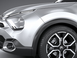 Citroen C4X 2023 3Dモデル