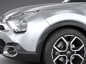 Citroen C4X 2023 3D Model