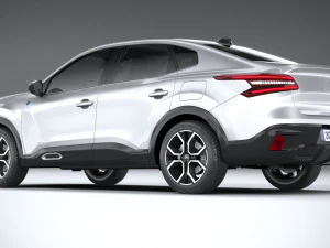 Citroen C4X 2023 3D Model