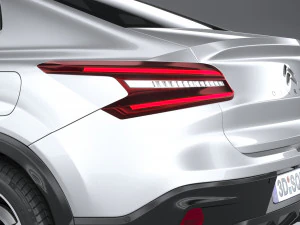 Citroen C4X 2023 3D Model