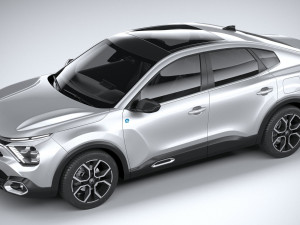 Citroen C4X 2023 3Dモデル