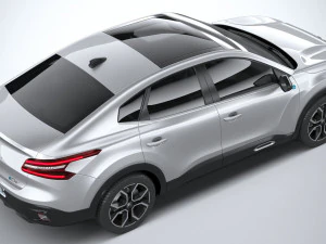 Citroen C4X 2023 3D Model