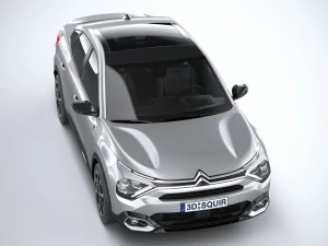 Citroen C4X 2023 3D Model