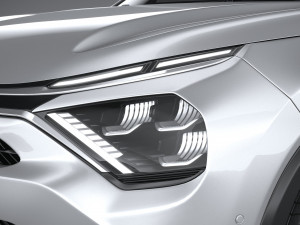 Citroen C4X 2023 3Dモデル