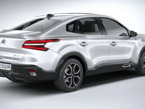 Citroen C4X 2023 3D Model