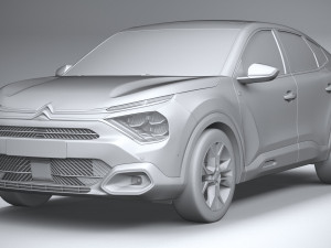 Citroen C4X 2023 3Dモデル