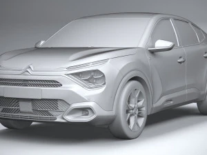 Citroen C4X 2023 3D Model