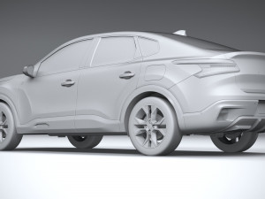 Citroen C4X 2023 3Dモデル