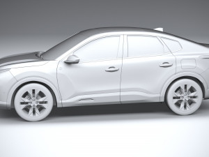 Citroen C4X 2023 3Dモデル