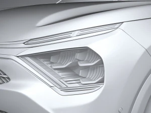 Citroen C4X 2023 3D Model