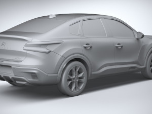 Citroen C4X 2023 3Dモデル