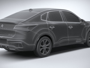Citroen C4X 2023 3Dモデル