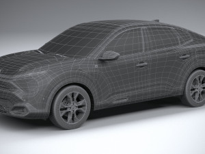Citroen C4X 2023 3Dモデル