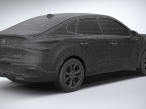 Citroen C4X 2023 3Dモデル