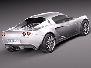 Lotus Elise 2012 3D Model