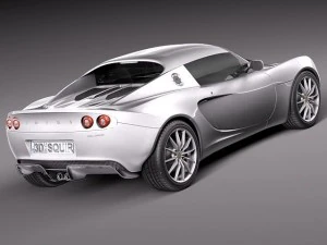 Lotus Elise 2012 3D Model