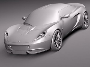 Lotus Elise 2012 3D Model
