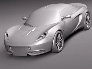 Lotus Elise 2012 3D Model