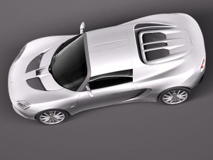 Lotus Elise 2012 3D Model