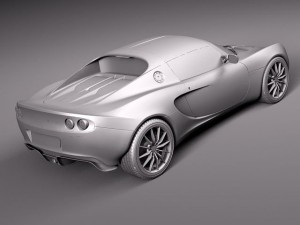 Lotus Elise 2012 3D Model