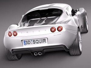 Lotus Elise 2012 3D Model