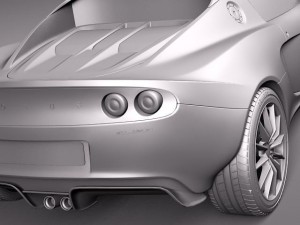 Lotus Elise 2012 3D Model